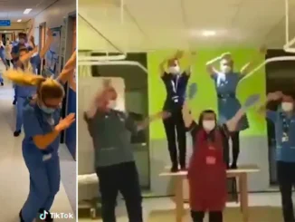 dancing nurses UK pandemic