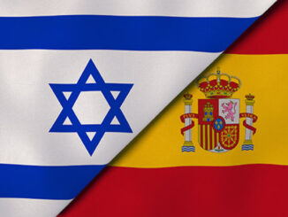 Israel Spain flags