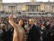 Muslim gathering Trafalgar Square