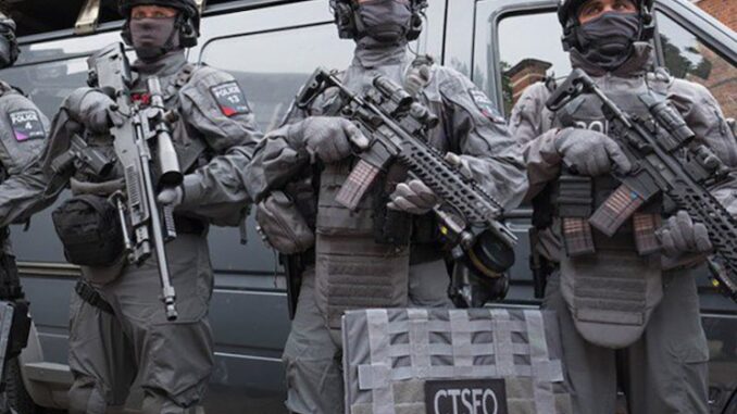 UK Police warn teens that joking online is akin to terrorism.