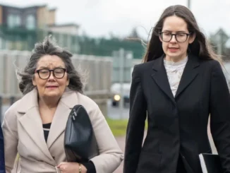 Enoch Burkes Mother and sister