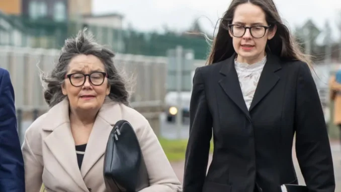 Enoch Burkes Mother and sister