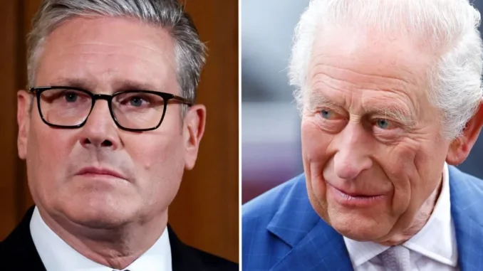Starmer and King charles