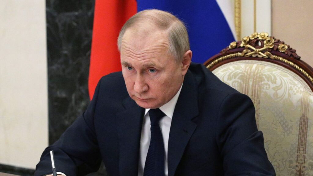 Russian president Vladimir Putin