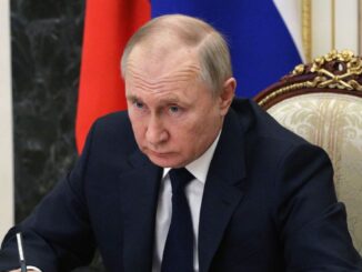 Russian president Vladimir Putin