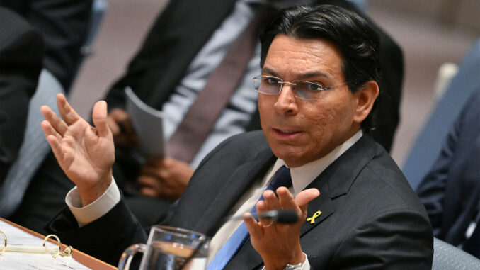 Israel's UN Ambassador