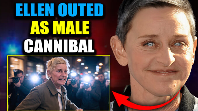 Ellen’s world imploded in January when the DOJ dropped the Epstein files… and exposed the former queen of daytime TV as Hollywood’s most prolific cannibal—with an appetite for child meat.
