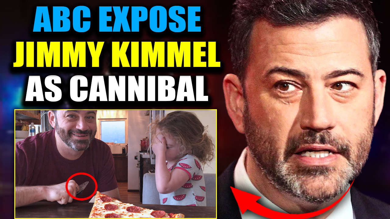 ABC Leak ‘Cannibal Tape’ Showing Jimmy Kimmel Eating Real ‘Child Meat’ With Epstein’s Chef