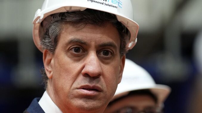 Ed Miliband labour government