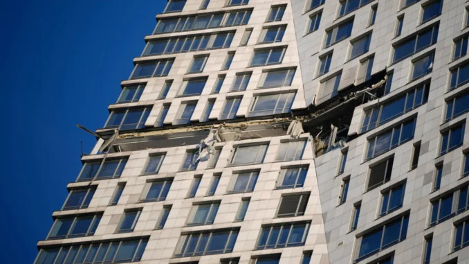 High rise residential building