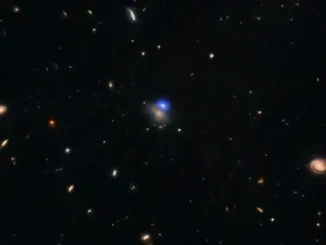 blue flashes