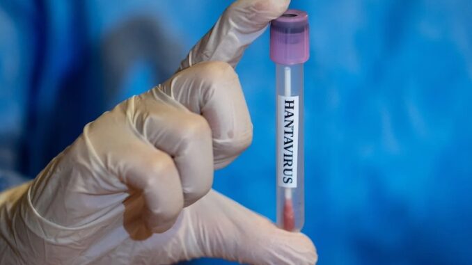 Hantavirus genome was build by U.S. military using human blood.