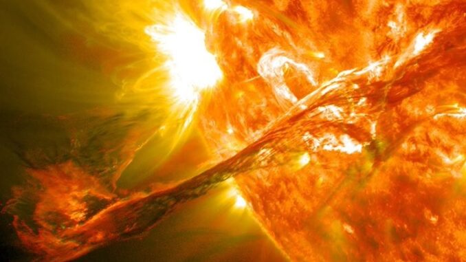 Solar flare coming to earth, warned CIA remote viewer before death.