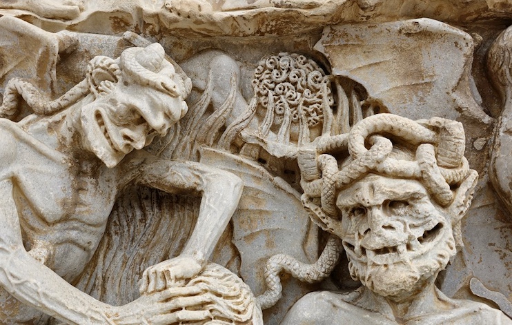 Russia demolishes satanic temple in Moscow.