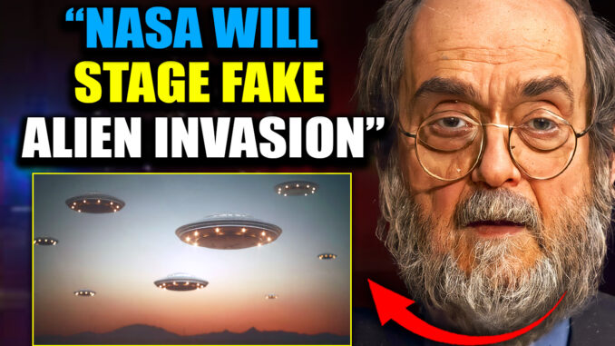 Stanley Kubrick had a warning for humanity. He said the government has long-standing and highly detailed plans to stage an alien invasion and to unleash terror in the population. And now we have the tape to prove it.