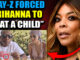 Rihanna just revealed that she fears for her life. And she says Jay-Z is the one trying to silence her. To protect herself, she has dropped video footage. Proof that she was forced to eat "child flesh" with Jay-Z and others.