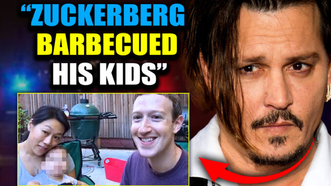 Mark Zuckerberg "cannibalized" five of his own children to stay in the Illuminati, according to bombshell revelations by Johnny Depp, who says the Facebook founder has a backstory murkier than the bottom of a blood-well.