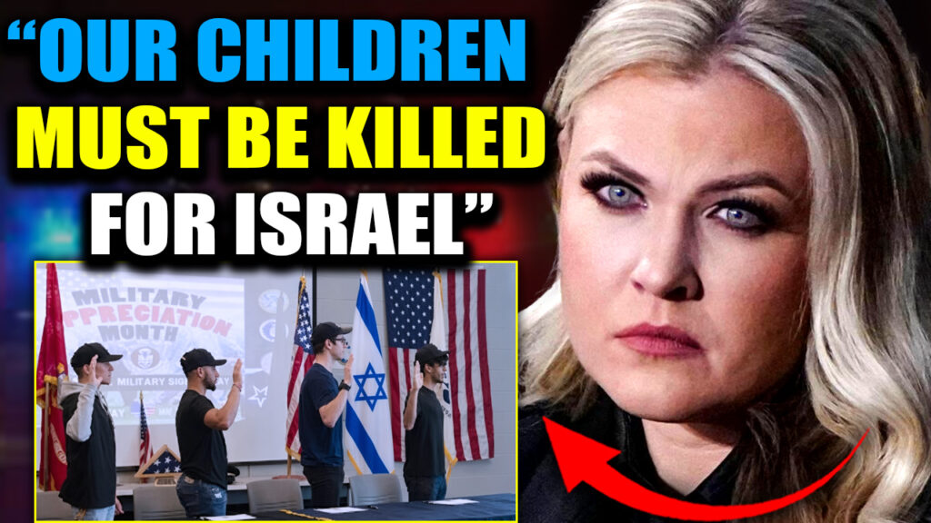 "Dying for Israel is an American's highest honor," according to Erika Kirk, who has been exposed as the one sharpening the blade and holding it to your throat while calling it patriotism.