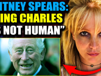 Britney Spears has revealed King Charles shapeshifted into non-human reptilian form when he violently assaulted her between palm trees outside Epstein's infamous temple, during one of his many visits to the notorious pedophile island.