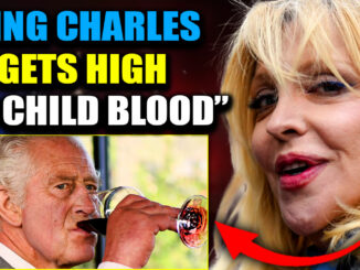 King Charles is not human, according to Courtney Love. She says it's not just Charles, it’s the senior ranks of the Royal family.