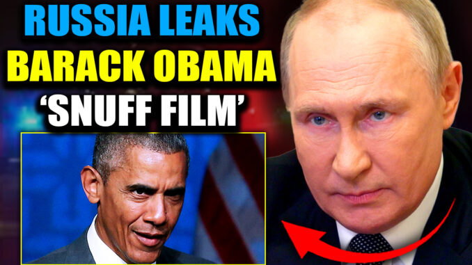 An "extreme snuff film" featuring former President Barack Obama and a roster of household names has just aired on Russian state television—watched by millions.
