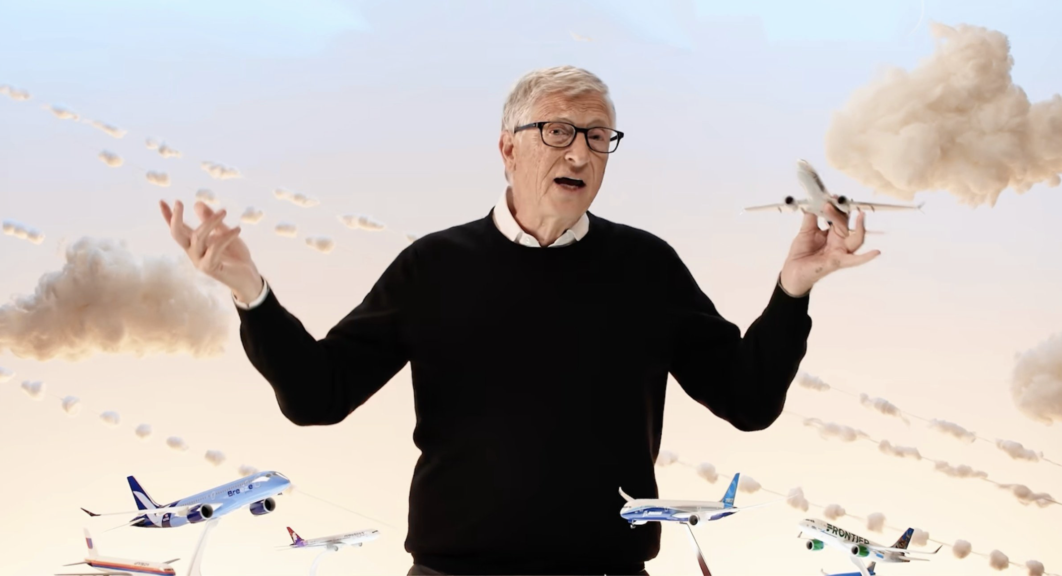 Bill Gates Calls Chemtrails a “Conspiracy Theory”—Then Admits He’s Building the Global Infrastructure to Control Them