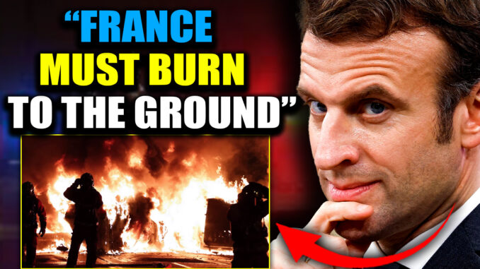 Official Mossad files released by Iranian hackers reveal that French President Emmanuel Macron is secretly working with Israeli intelligence interests to "burn France to the ground" as part of the plan to destroy Western culture, slaughter white people, and usher in a New World Order.